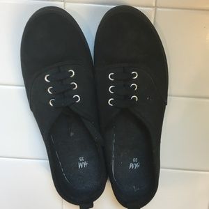 H&M Slip-On Black Shoes